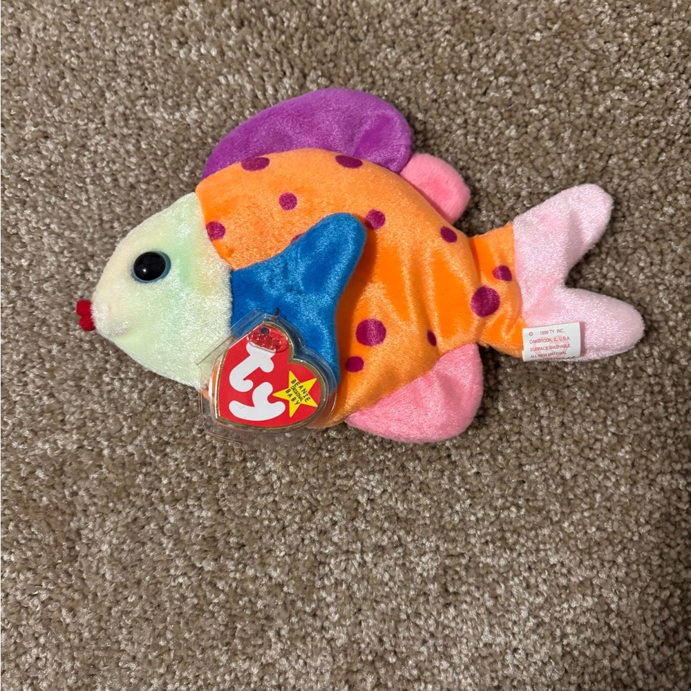 Lips beanie baby